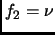 $ f_2=\nu$