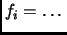 $ f_i=\dots$