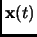 $ {{\bf x}}(t)$