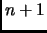 $ n+1$