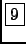 \fbox{9}